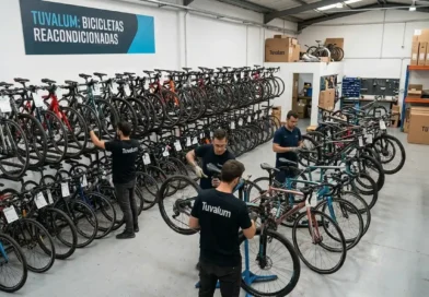 revisión mecánica de bicicleta en Tuvalum antes de la venta